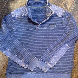 Vineyard Vines Indigo Striped Sweatshirt